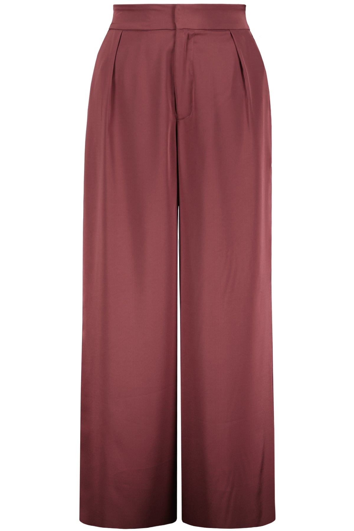 Bishop + Young - Fluid Satin Pant / Dusty Rose