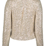 Bishop + Young - Sublime Funnel Neck Top / Champagne / FINAL SALE
