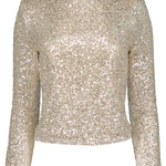 Bishop + Young - Sublime Funnel Neck Top / Champagne / FINAL SALE