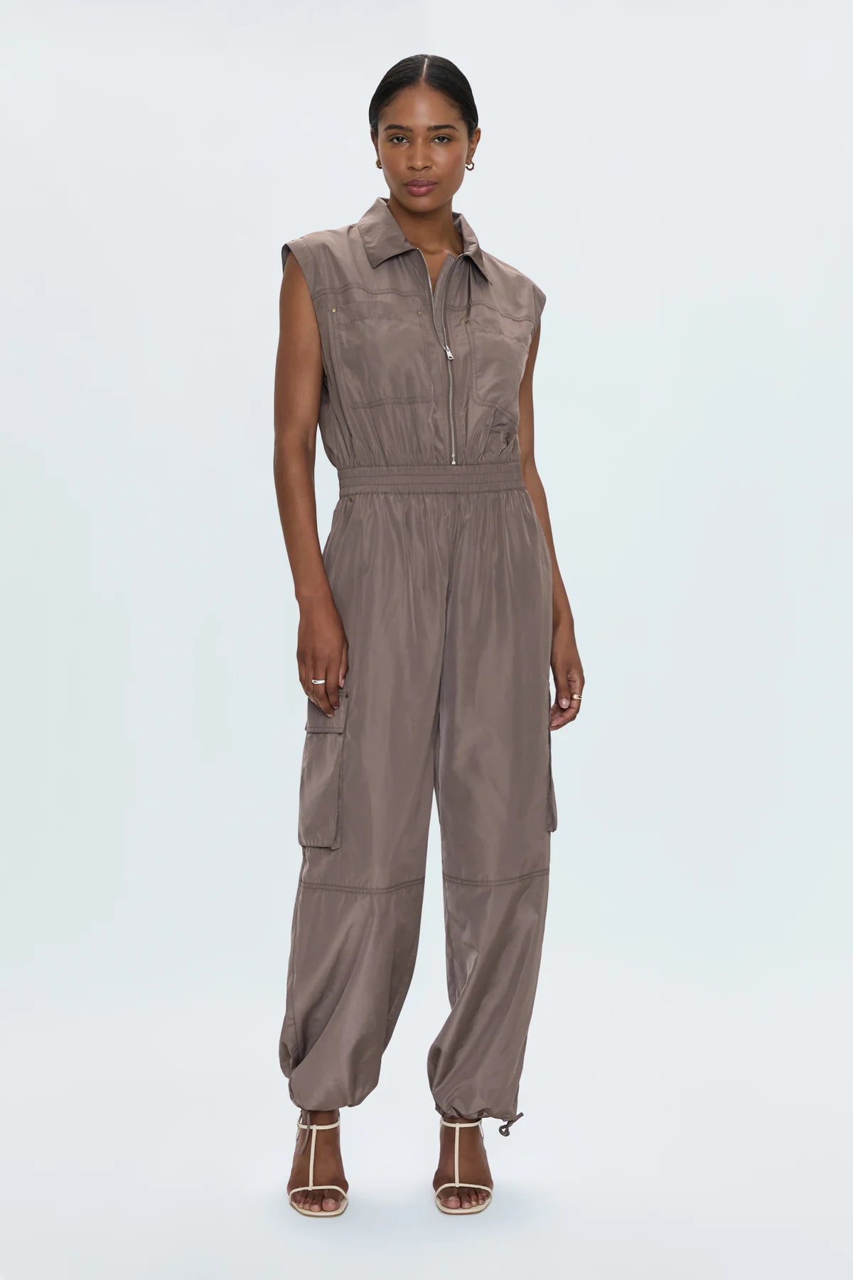 Pistola - Becca Wide Leg Jumpsuit / Cedar