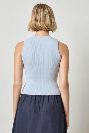 Lilla P - Short Perfect Tank Sweater/ Tide