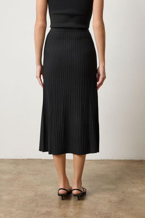 Lilla P - Straight Rib Knit Skirt