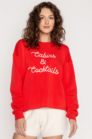 PJ Salvage - Cabins and Cocktails Sweatshirt