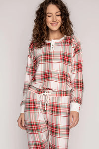 PJ Salvage - L/S Top Joy Spirits/Ivory
