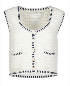 Bishop + Young - Luxe Crochet Sweater / Ivory