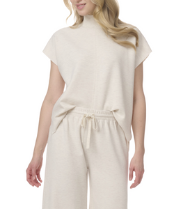 Splendid - Winslow Mockneck Pullover / Pale Oak Heather