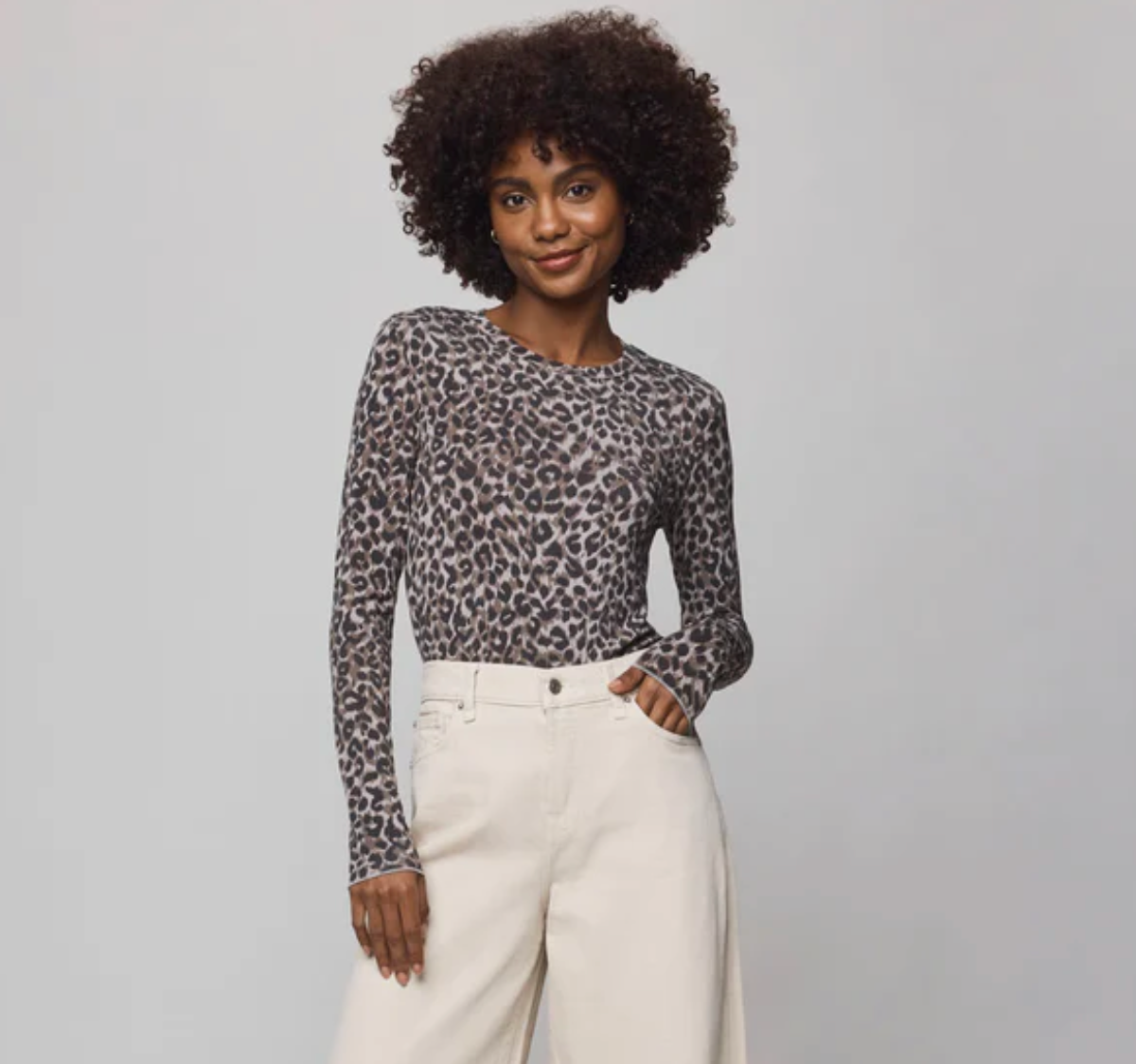 Splendid - Bamboo Tee / Leopard