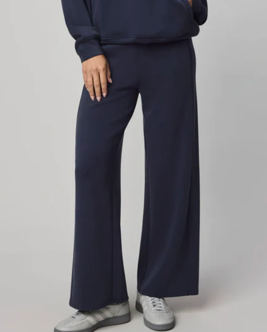 Splendid - Scubasoft Wide Leg Pant / Navy