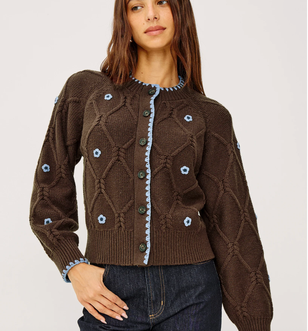 Rails - Laurie Daisy Sweater / Walnut