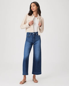 Paige - Anessa Wide Leg Denim / Foreign Film