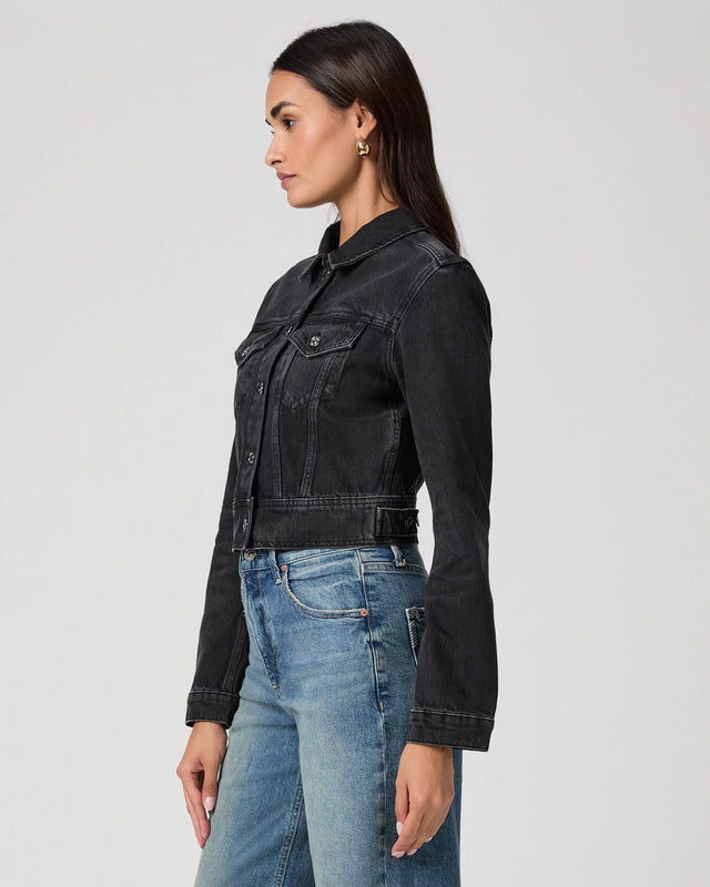 Paige - Chantal Jacket / Coal Black