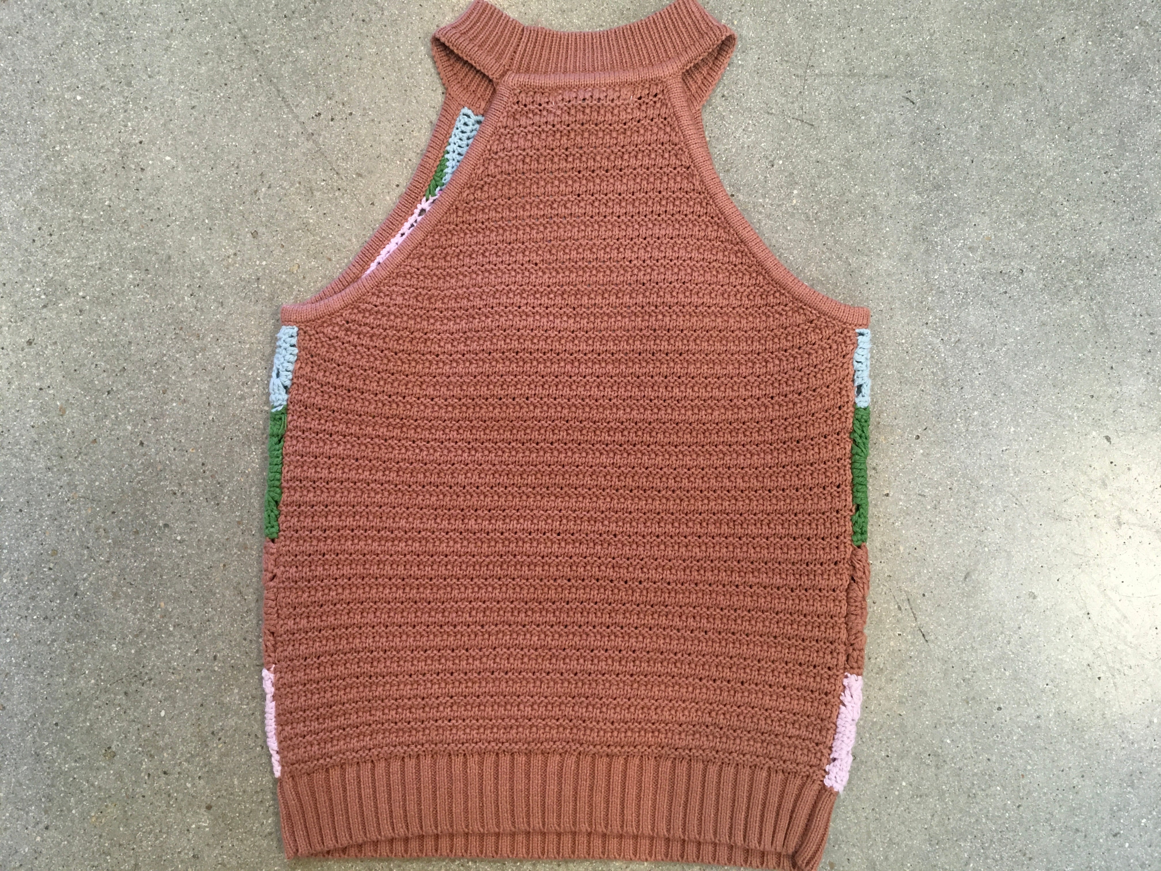 Design History - Crochet Tank / Tawny Combo