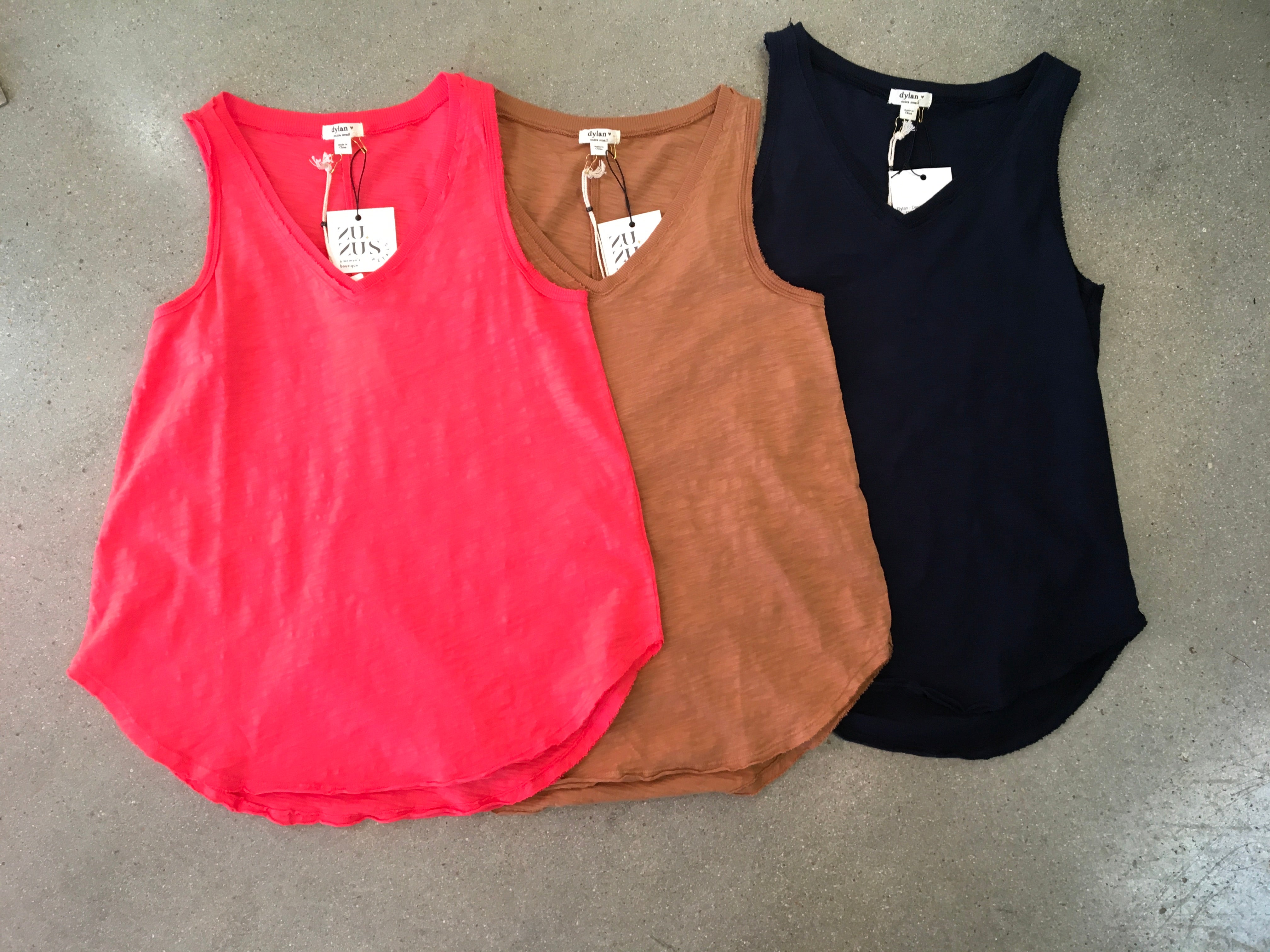 Dylan - Deep V-Neck Tank / FINAL SALE