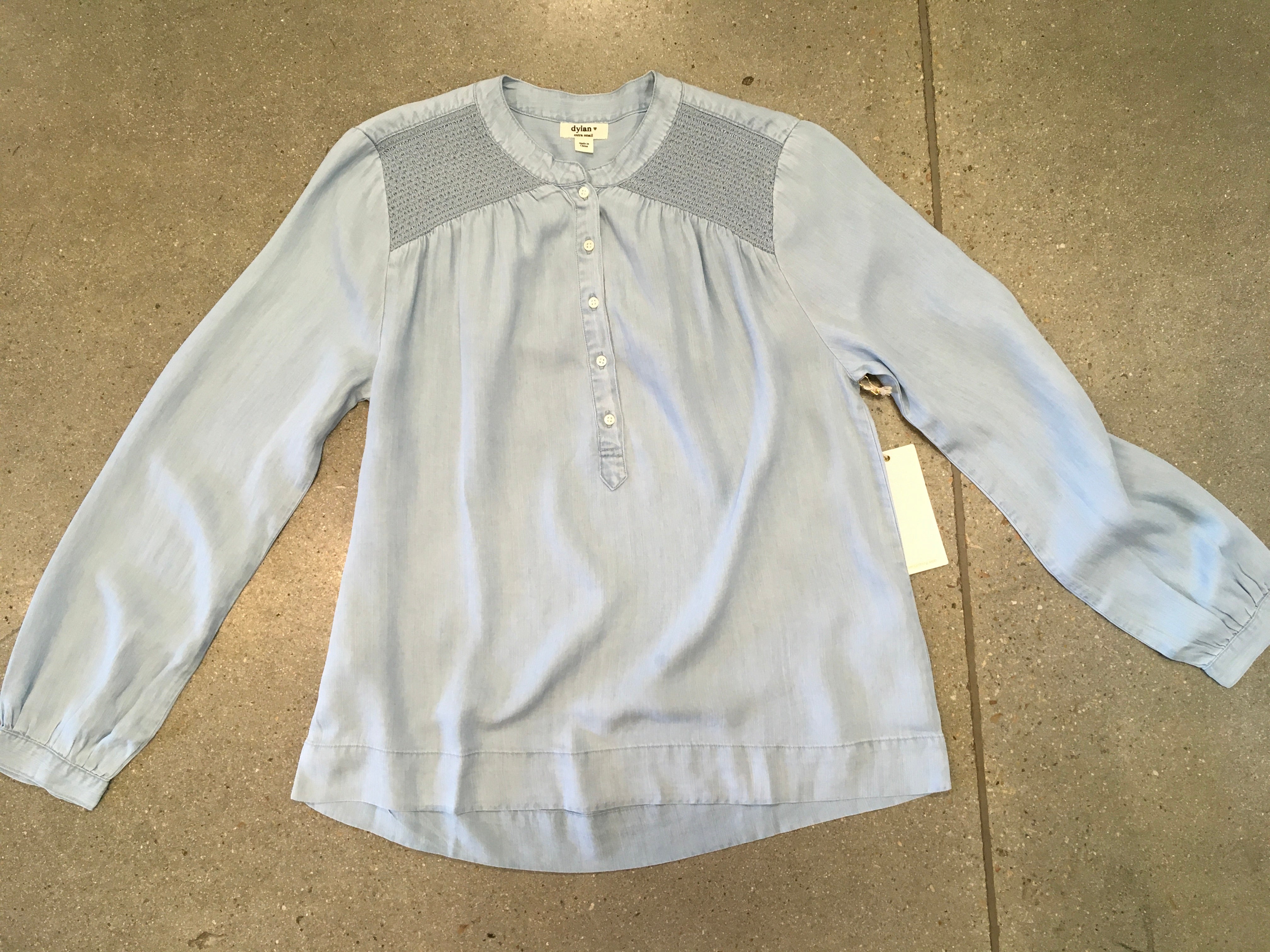 Dylan - Blaire Blouse / Faded Denim
