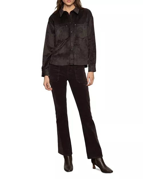 Sanctuary - Ivy Suede Shirt / Semi Sweet