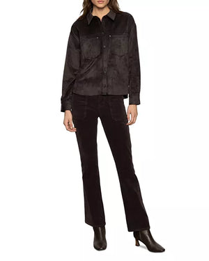 Sanctuary - Ivy Suede Shirt / Semi Sweet