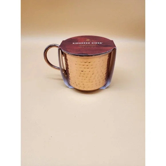Thymes - Simmered Cidar Poured Candle Copper Mug