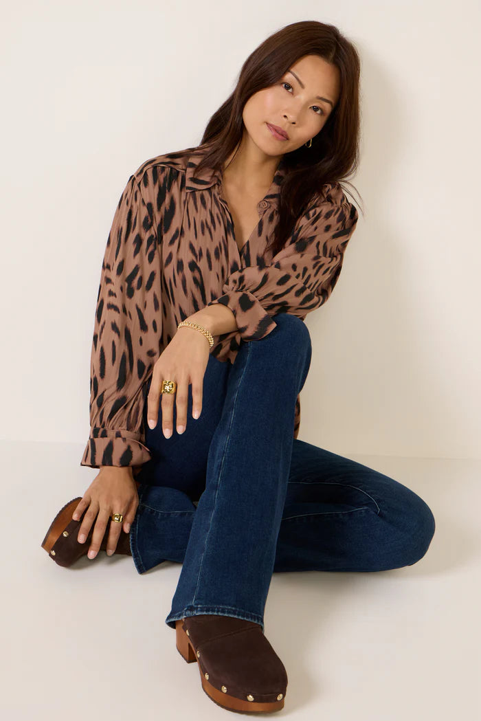 Sanctuary - Colette Shirt / Mocha Leo