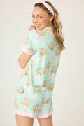 PJ Salvage - Adrian Valencia x PJS Floral / Bright Mint