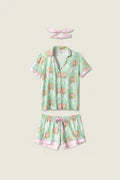 PJ Salvage - Adrian Valencia x PJS Floral / Bright Mint