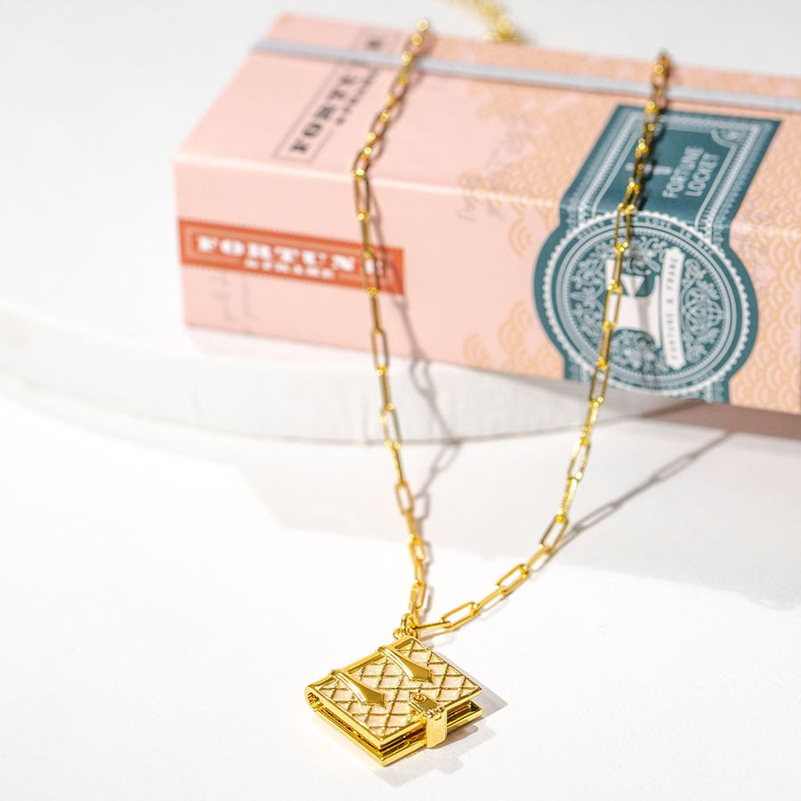 Fortune & Frame - Secret Diary Book Locket and Key Pendant Gift Set –  Zuzu's Petals Boutique - Idaho