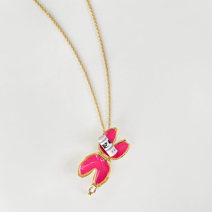 Fortune & Frame - Medium Fortune Cookie Locket