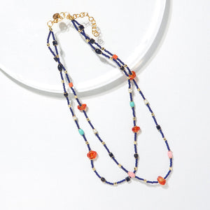 Ink + Alloy - Double Strand Mix Beads