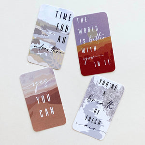 Takki Prints - Bite-sized Appreciation and Gratitude Cards (PNW Collection; pack of 10)