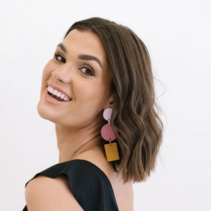Sunshine Tienda - Pink Harbor Earrings