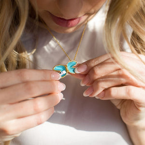 Fortune & Frame - Medium Fortune Cookie Locket