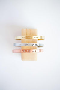 Branded Collective - I Am Enough Cuff