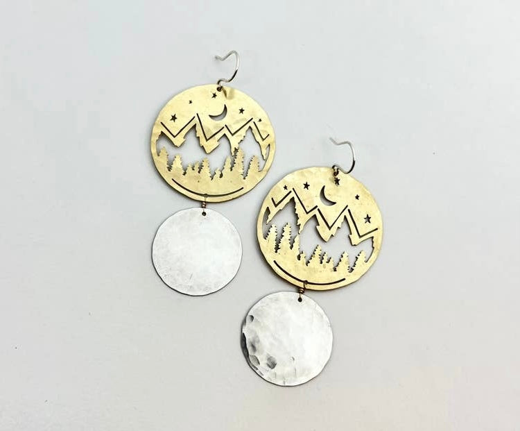 Fluff Hardware - Mountain Nights Earrings / FINAL SALE