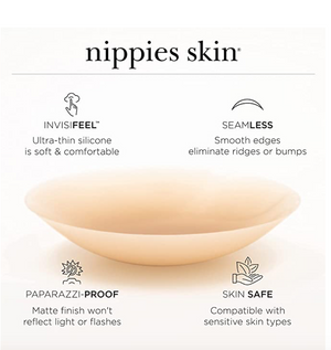 Nippies - Reusable Silicone Adhesive Nipple Covers