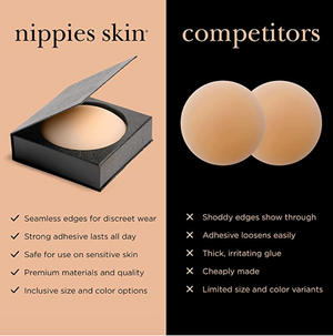 Nippies - Reusable Silicone Adhesive Nipple Covers