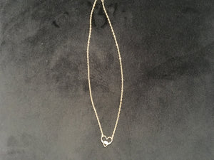 Lori Jewelry - Heart Necklace / Pearl